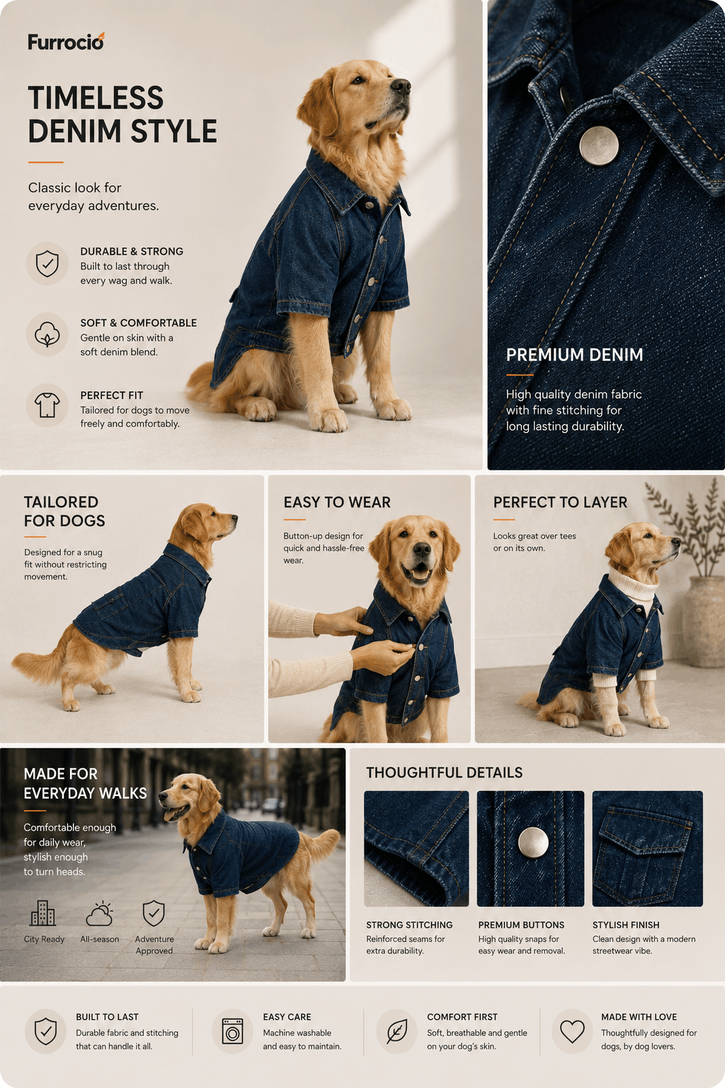 The Classic Utility Denim Shirt