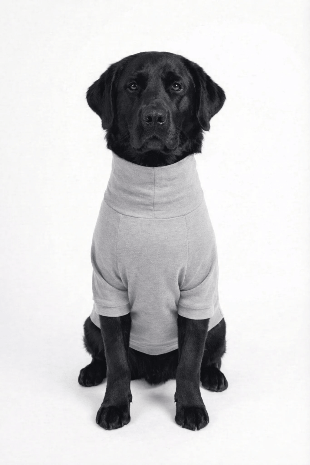 Stone Grey Long Neck T-shirt