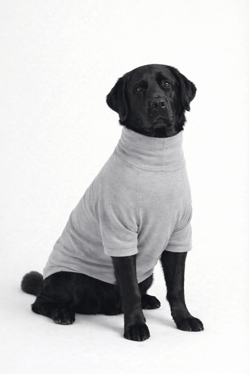 Stone Grey Long Neck T-shirt
