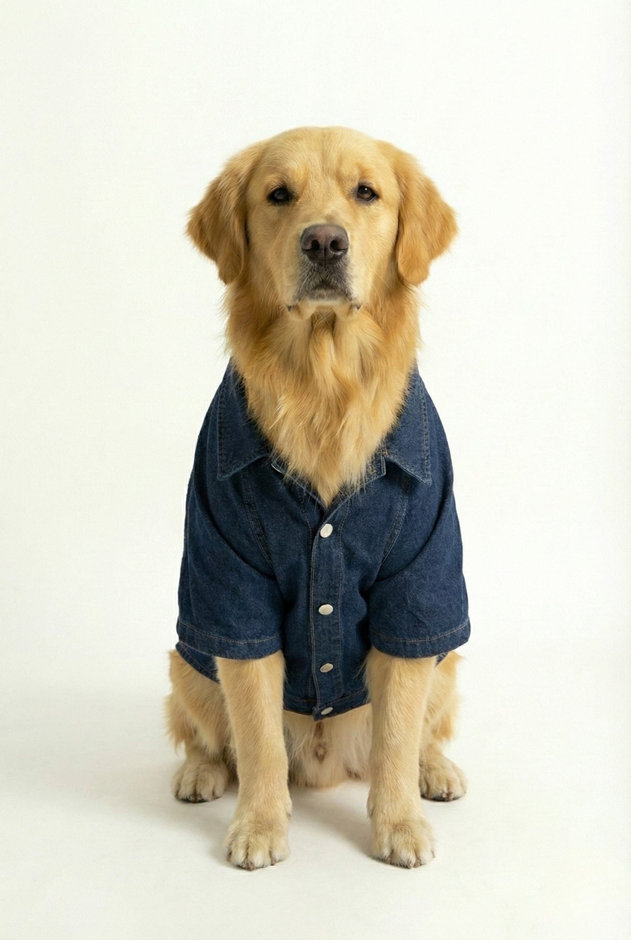 Denim Utility Jacket for Dogs and Cats