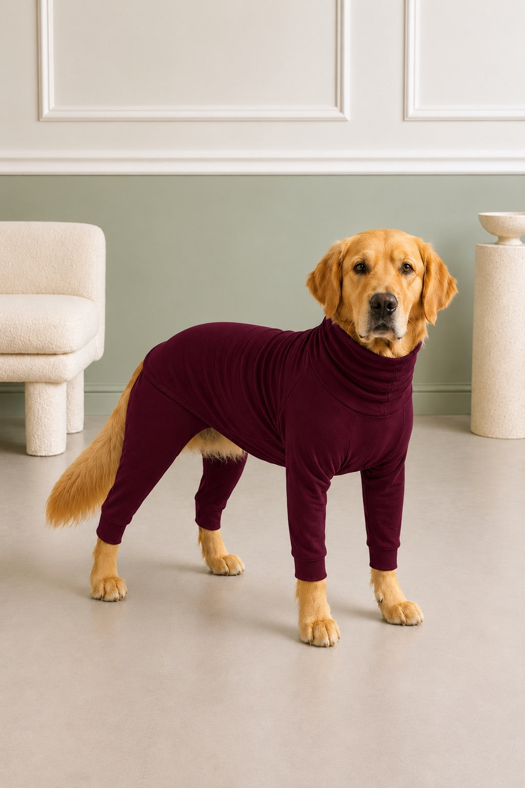 Wine Four-Leg Onesie