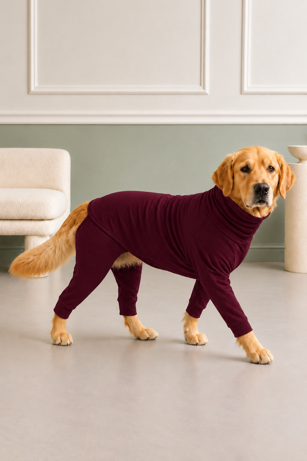 Wine Four-Leg Onesie