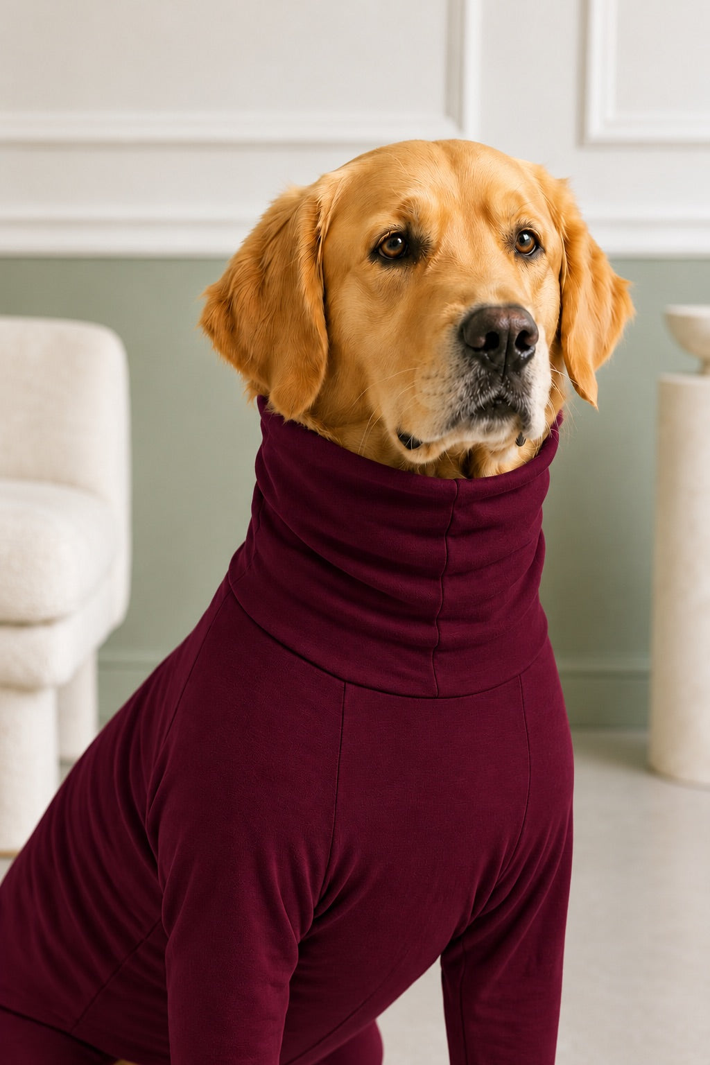 Wine Four-Leg Onesie