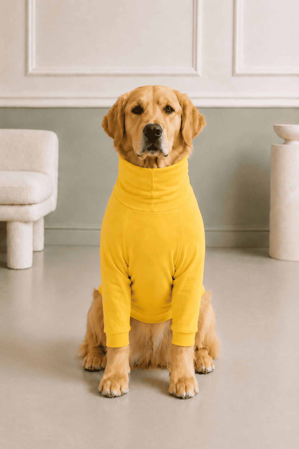Sunshine Yellow Long Neck T-shirt