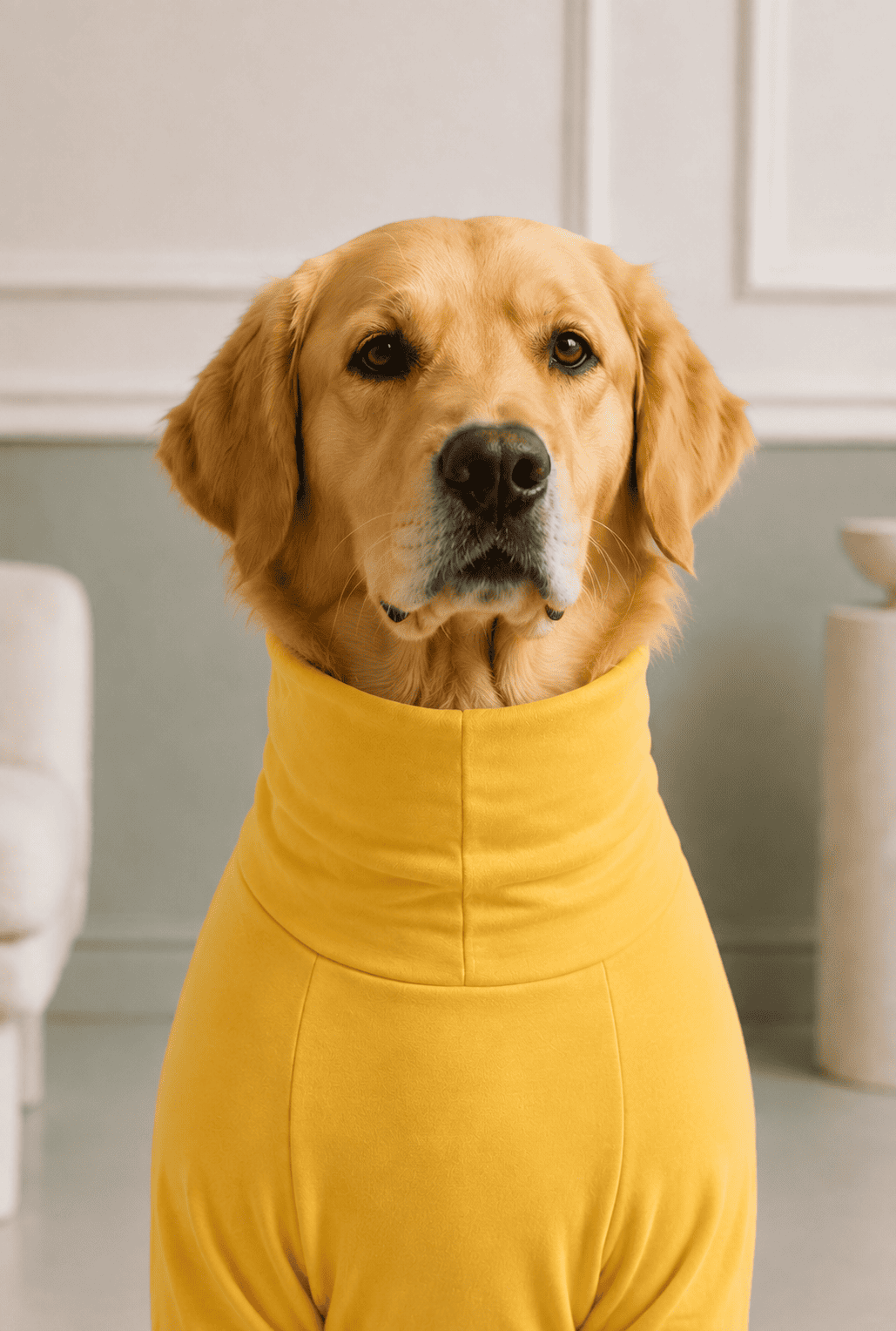 Sunshine Yellow Long Neck T-shirt
